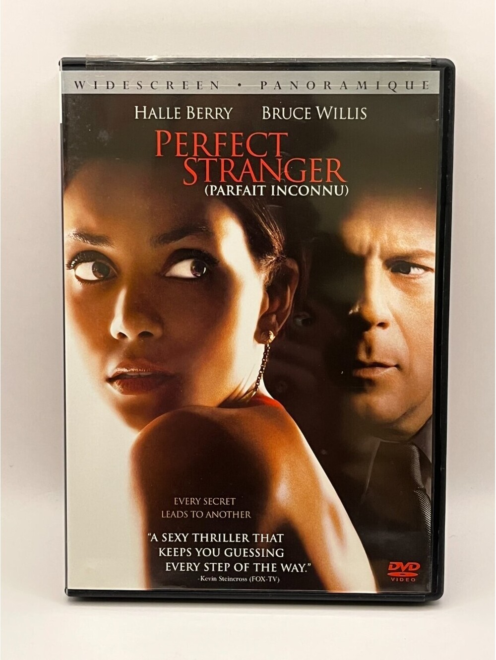 Perfect Stranger DVD Widescreen Halle Berry 2007 Psychological Thriller